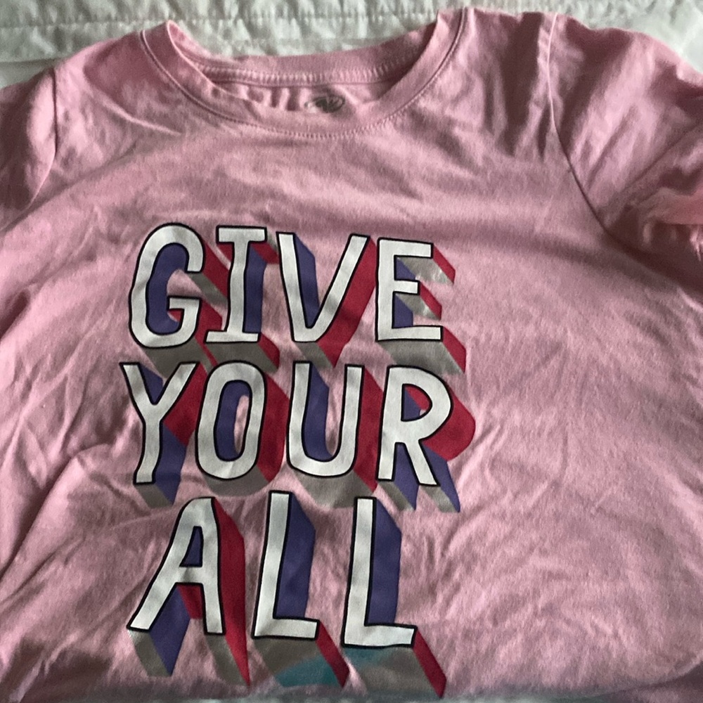 Athletic girls shirt